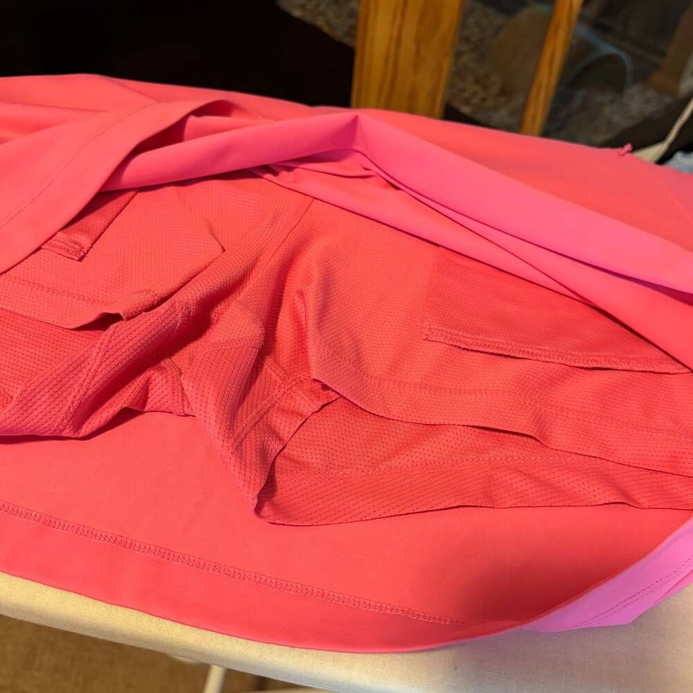 EUC TOMMY BAHAMA SZ L AUBREY ISLAND ZONE SKORT SKIRT PINK ATHLEISURE WEAR LARGE - Picture 7 of 11